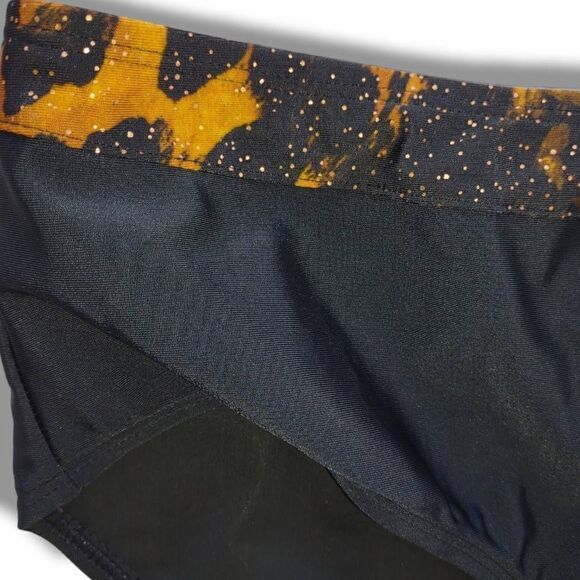 Jaclyn Smith Black Swimwear Bikini Bottom‎ Women Print Stretch 16 NEW with tags - Picture 5 of 7